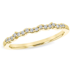14KT Gold Ladies Diamond Wedding Ring
