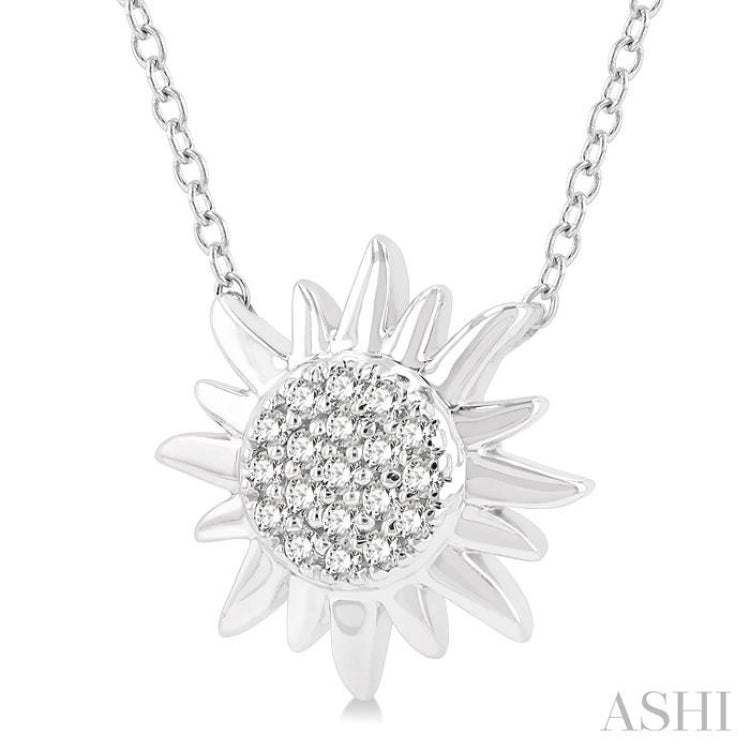 Sun Petite Diamond Fashion Pendant