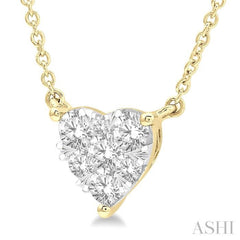 Heart Shape Lovebright Essential Diamond Necklace