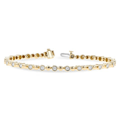 14KT Gold Diamond Bracelet