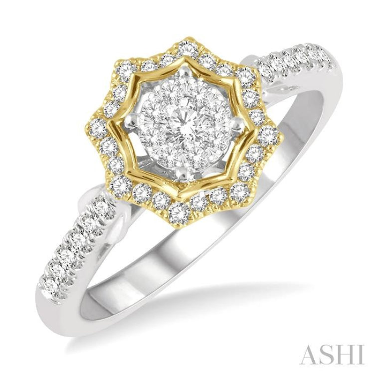 Halo Lovebright Diamond Fashion Ring