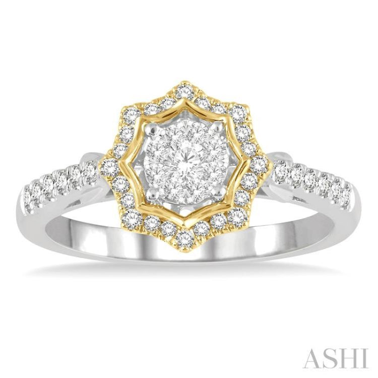 Halo Lovebright Diamond Fashion Ring