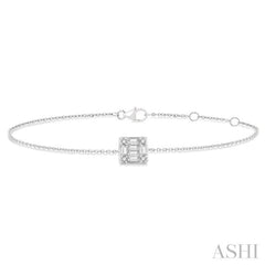 Fusion Petite Diamond Fashion Chain Bracelet