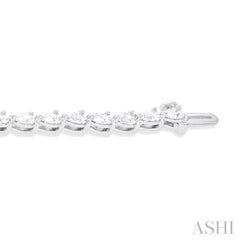 Pear Shape East-West Diamond Tennis Bracelet