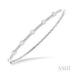 Stackable Lovebright Diamond Bangle