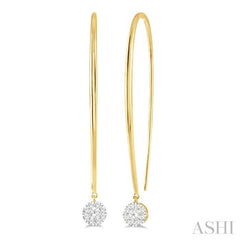 Round Shape Lovebright Essential Diamond Earrings