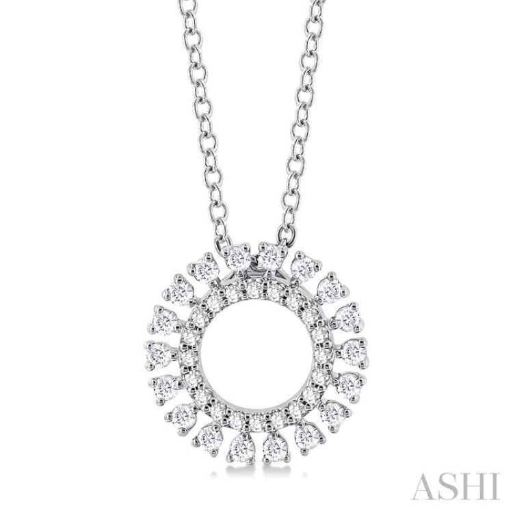 Circle Diamond Fashion Pendant