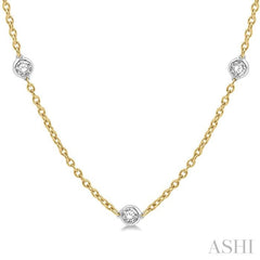 Diamond Station Necklace