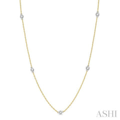 Diamond Station Necklace