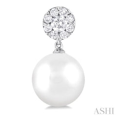 Pearl & Lovebright Diamond Fashion Earrings