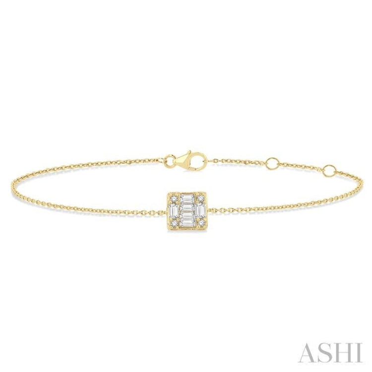 Fusion Petite Diamond Fashion Chain Bracelet