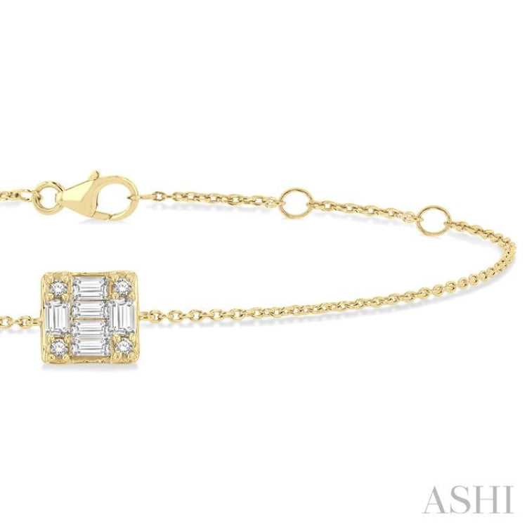 Fusion Petite Diamond Fashion Chain Bracelet