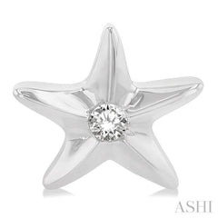 Starfish Petite Diamond Fashion Earrings