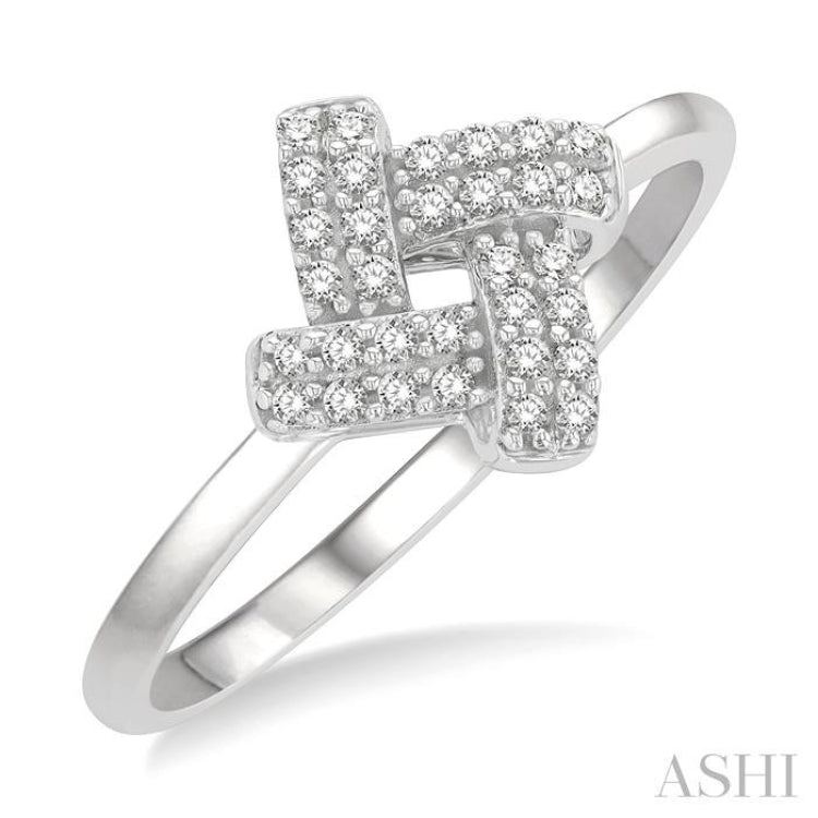 Knot Petite Diamond Fashion Ring