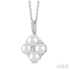 Pearl & Diamond Fashion Pendant