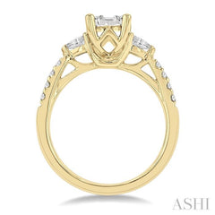 Fusion Diamond Engagement Ring