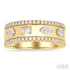 Mixed Shape Diamond Fashion Band