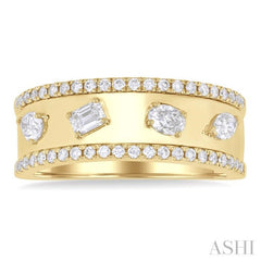 Mixed Shape Diamond Fashion Band