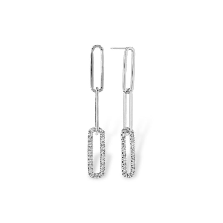 14KT Gold Diamond Earrings