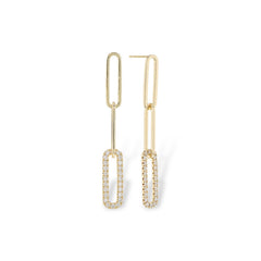 14KT Gold Diamond Earrings