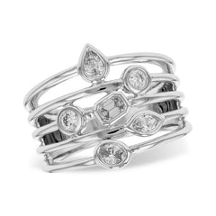 14KT Gold Ladies Diamond Fashion Ring