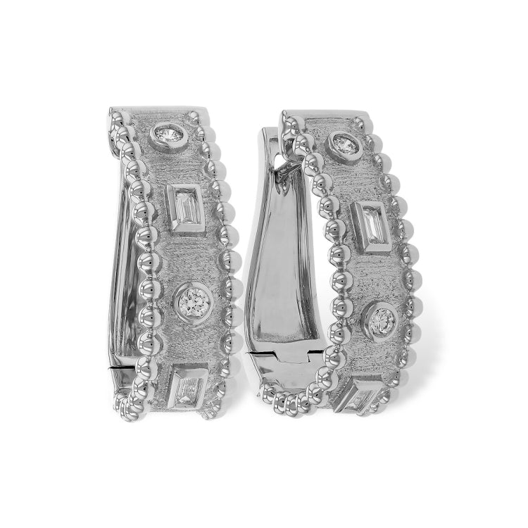 14KT Gold Diamond Earrings