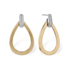 14KT Gold Diamond Earrings