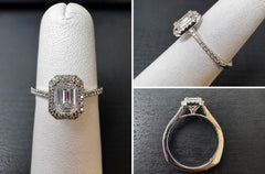 1ct Emerald Cut